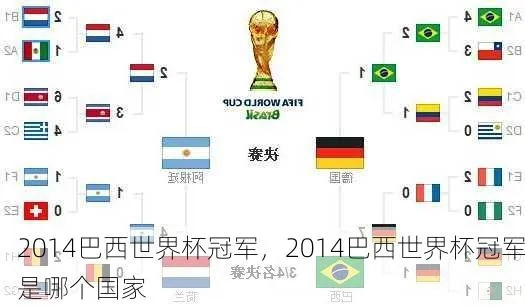 2014世界杯奖项 2014年世界杯获得冠军的国家