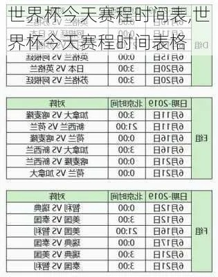 世界杯具体赛程 世界杯具体赛程表格-第2张图片-www.211178.com_果博福布斯